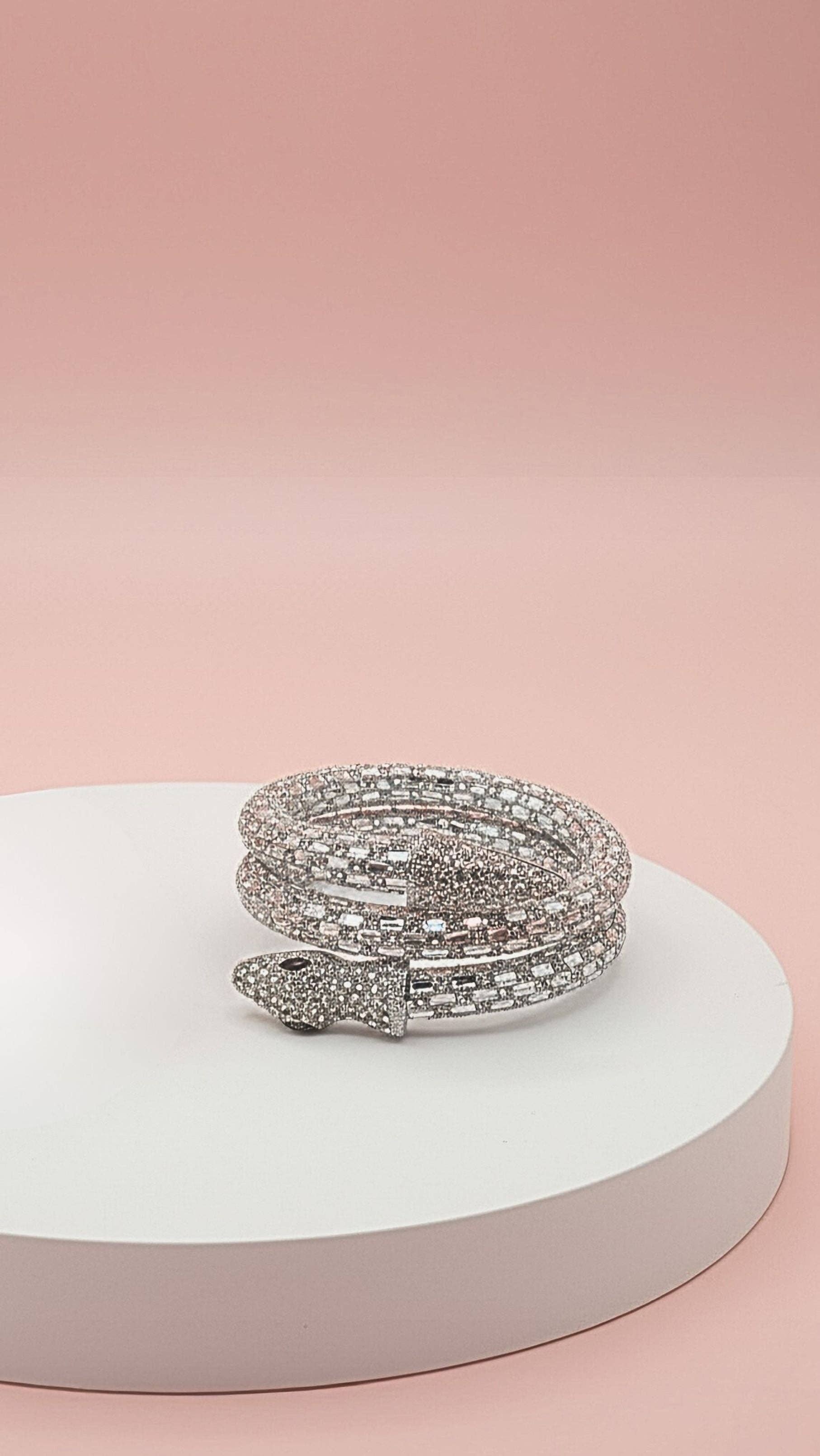 Seraphine Wrap Around Crystal Cuff