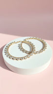 Crystal Hoops