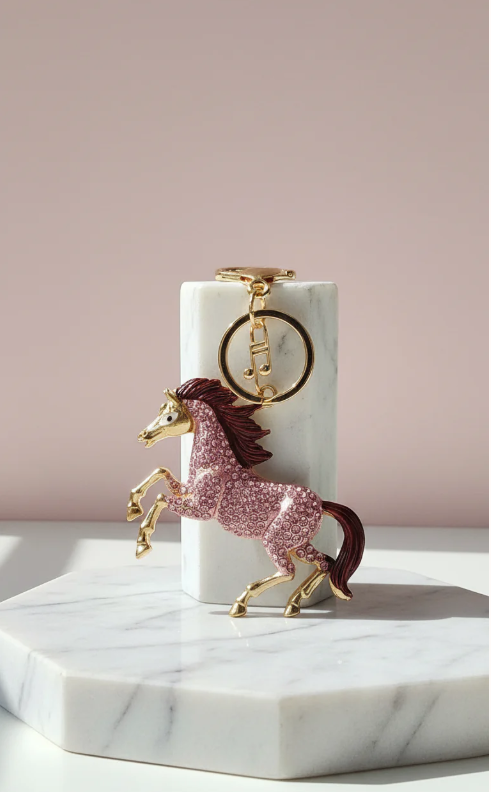 Year Of Horse 2026 inspired Keychain