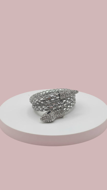 Seraphine Wrap Around Crystal Cuff