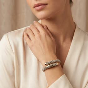 Crystal Wrap Around Cuff